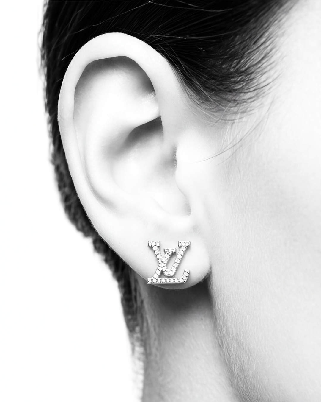 LV Stud Earrings