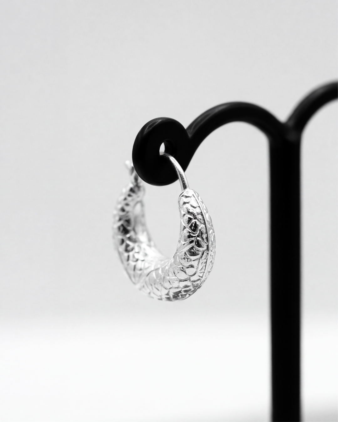 Florenza Textured Baali Hoops