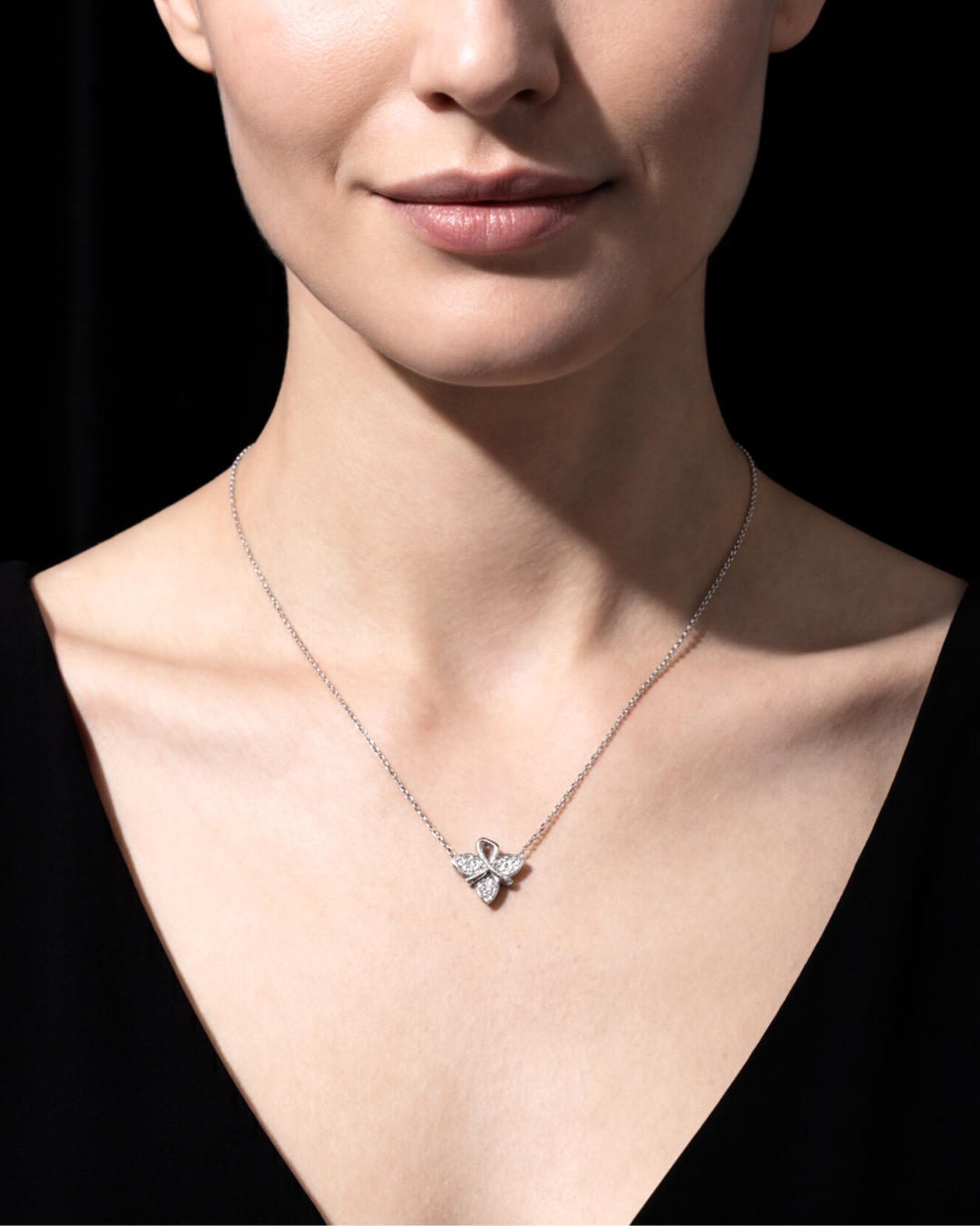 Celeste Bow Necklace