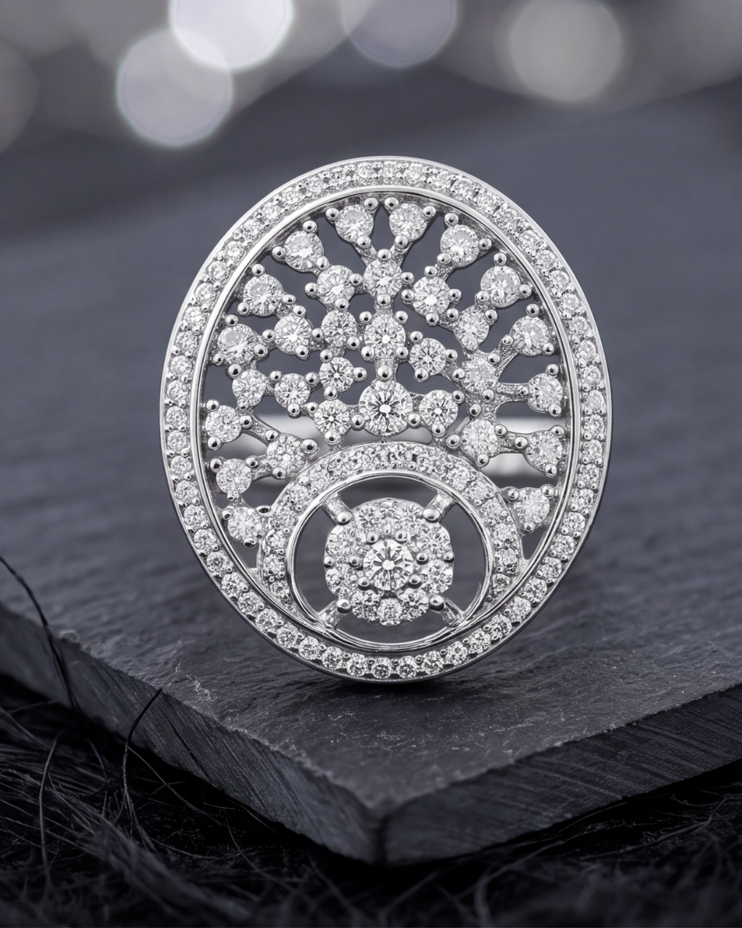 Silver Tree of Life Ring for Women — 925 Sterling Silver 1-of-1 | Eklavya Silver
