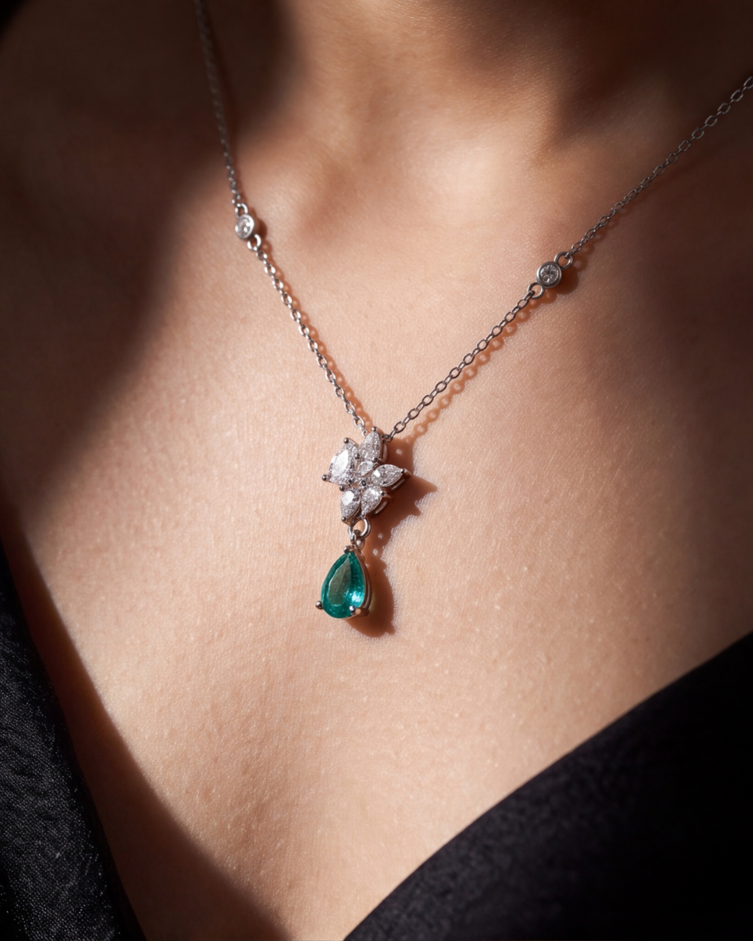 The Emerald Bloom Pendant