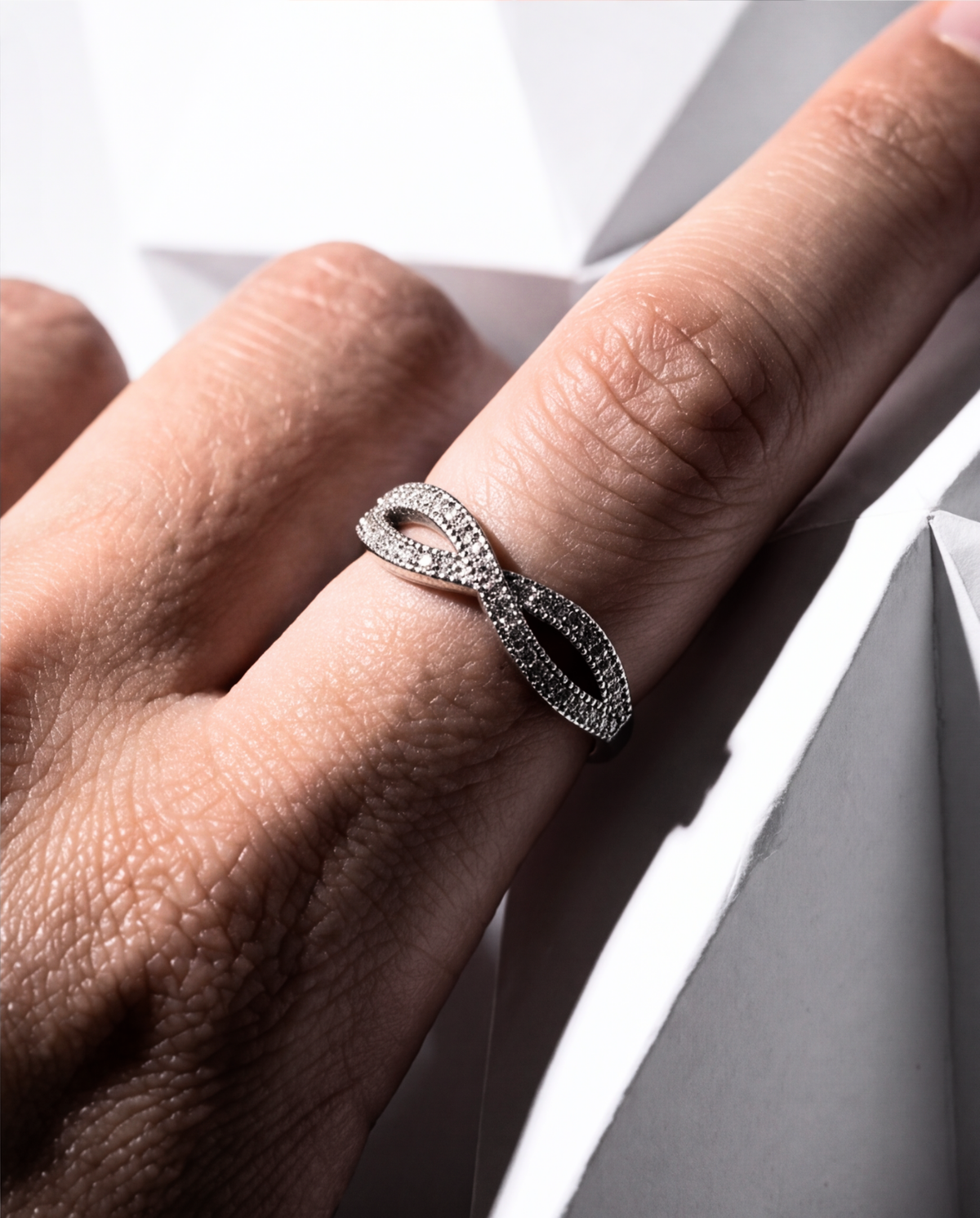 Eklavya Eternelle Twist Ring — catalog image 4