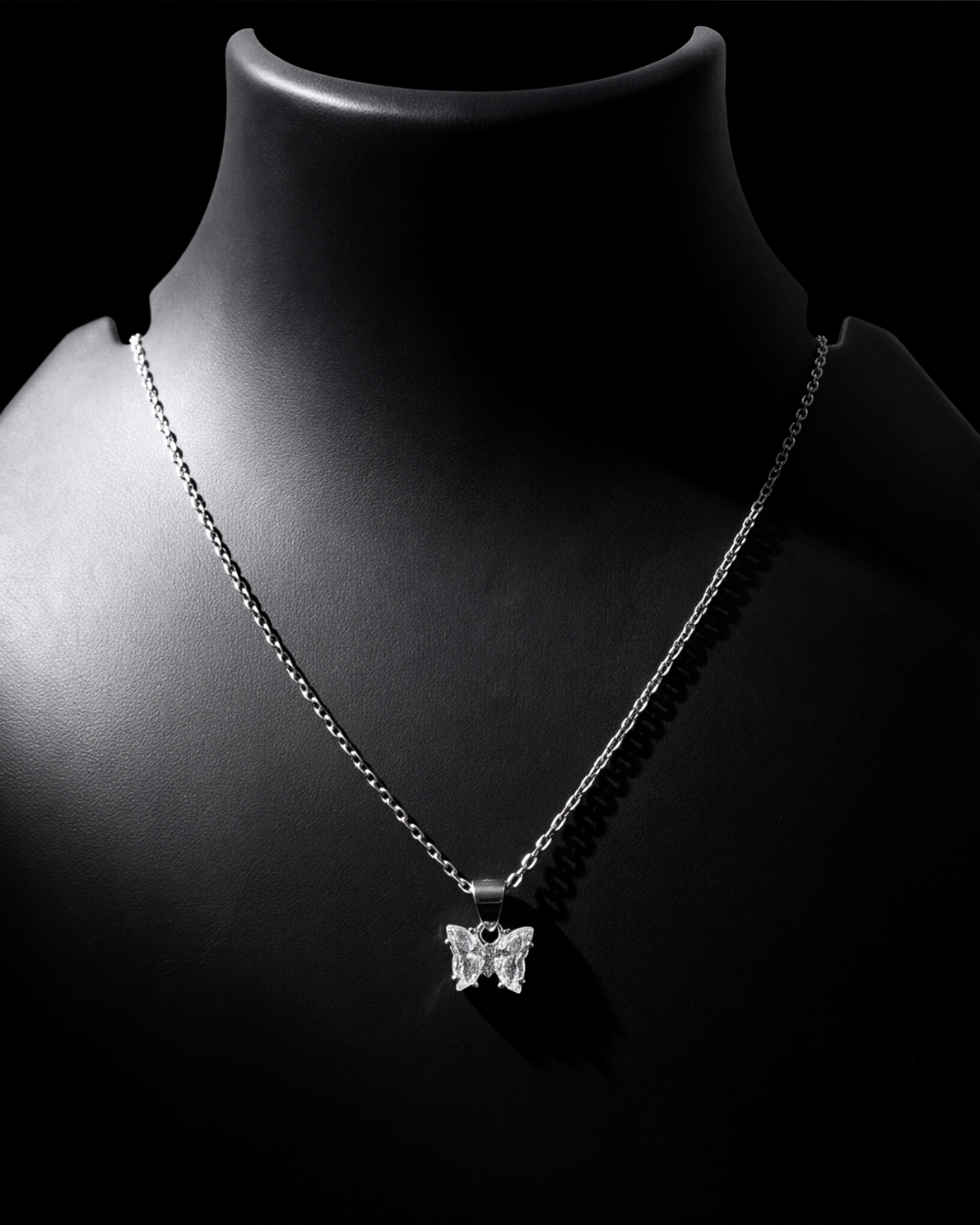 Crystal Butterfly Pendant