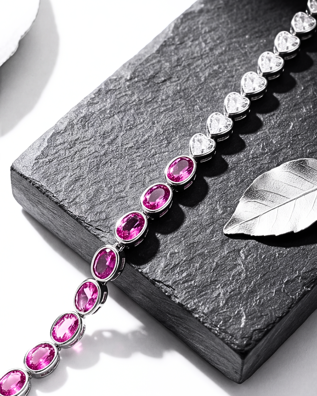 Ruby Radiance Tennis Bracelet