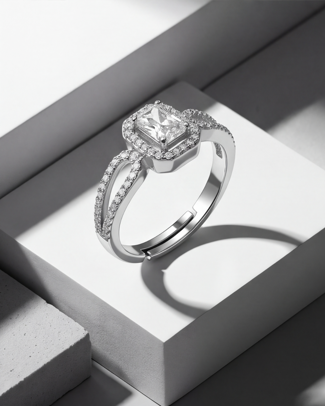 The Grand Solitaire Ring