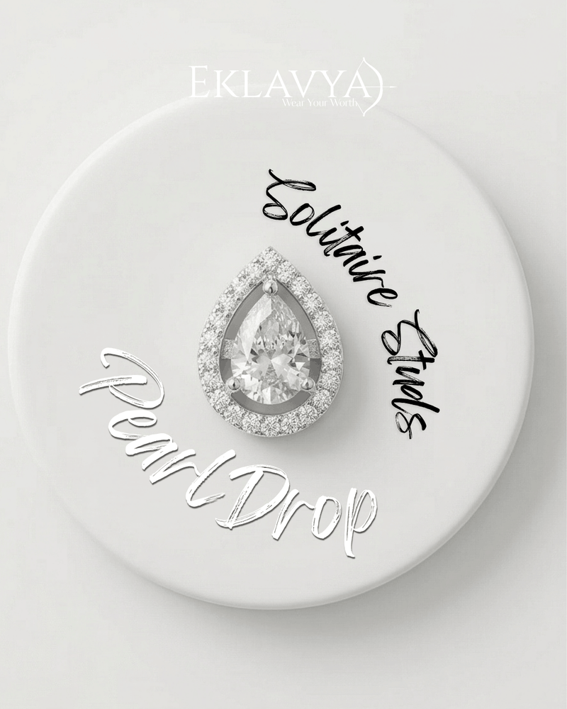 Eklavya Pearl Drop Stud Earrings — catalog image 1