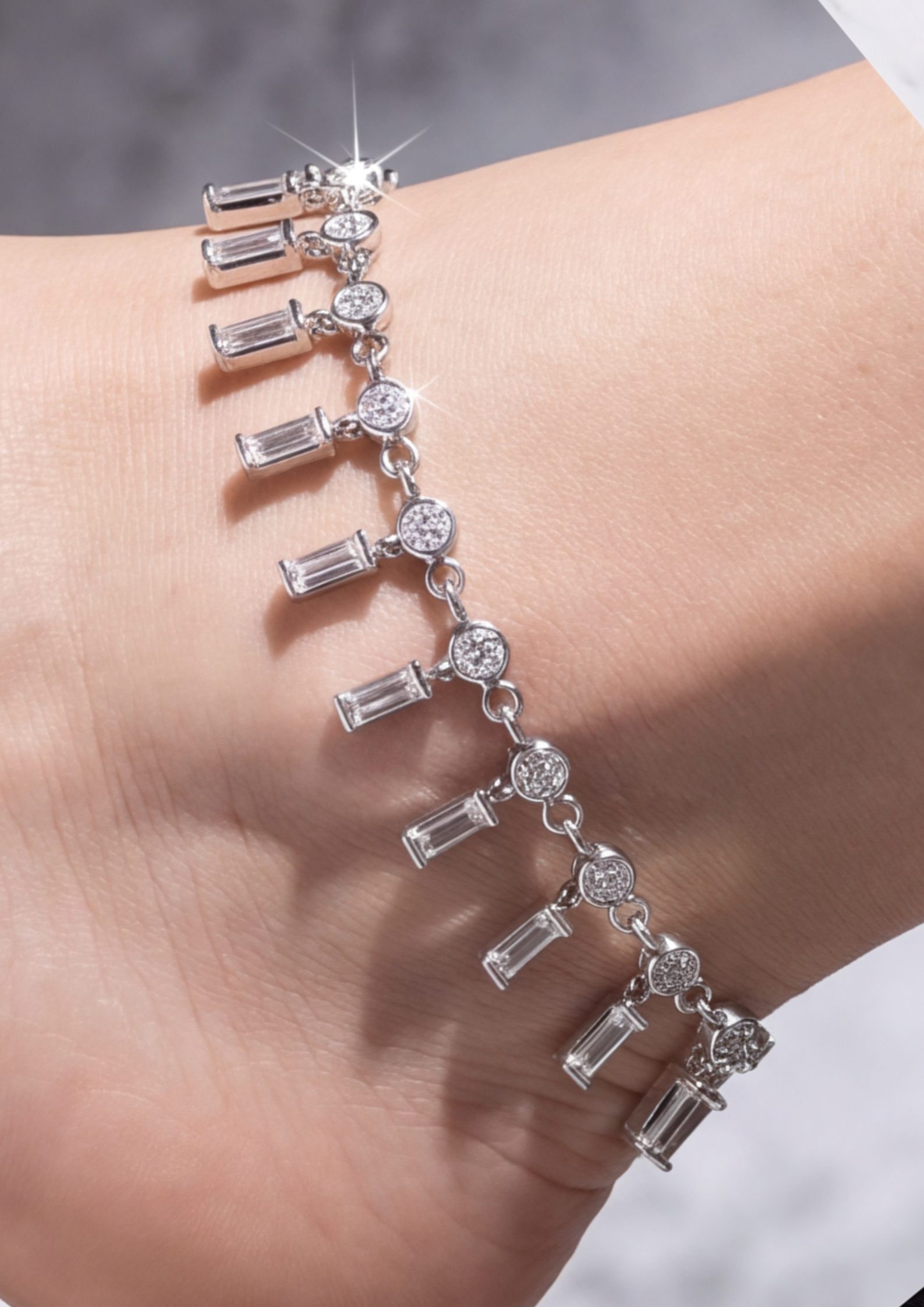 Silver Anklets