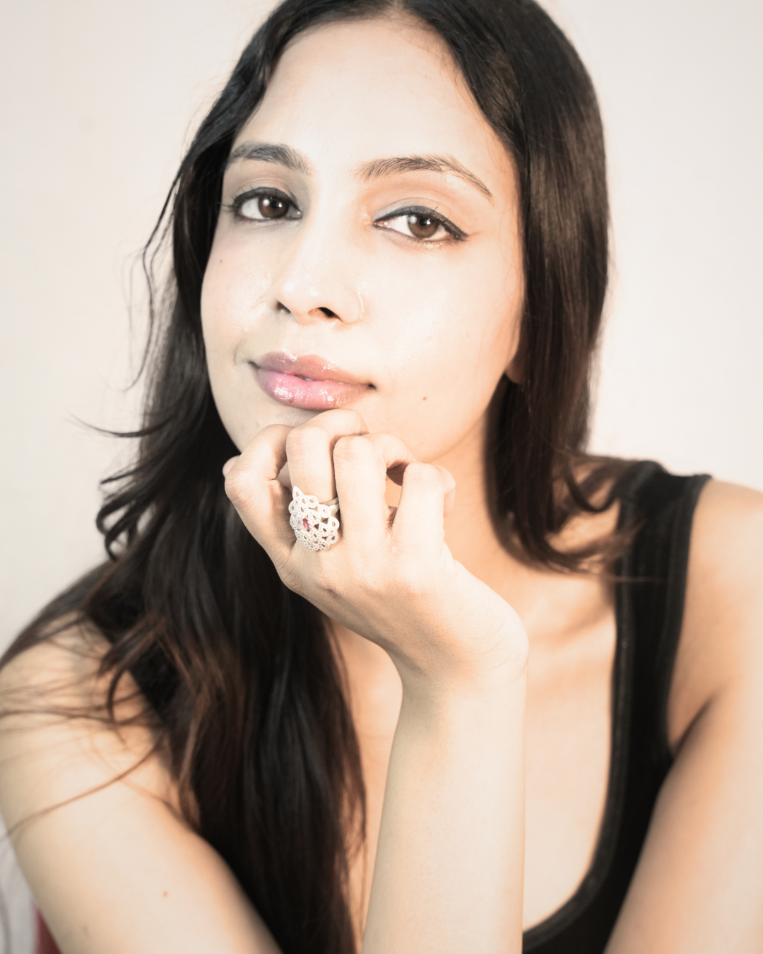 Eklavya Antique Droplet Ring — catalog image 3