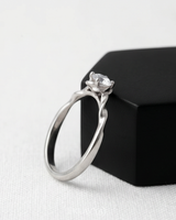 Eklavya Florea Floral Solitaire Ring — catalog image 2