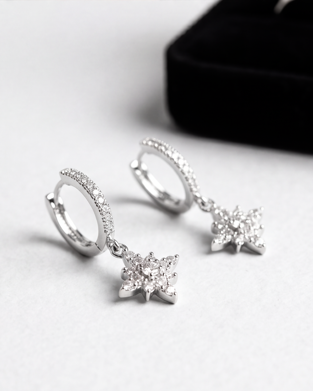 Stellara Star Charm Baali Earrings