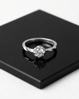 Eklavya Florea Floral Solitaire Ring — catalog image 5