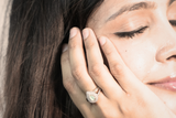 Eklavya Aqua Lumiere Halo Ring — catalog image 3