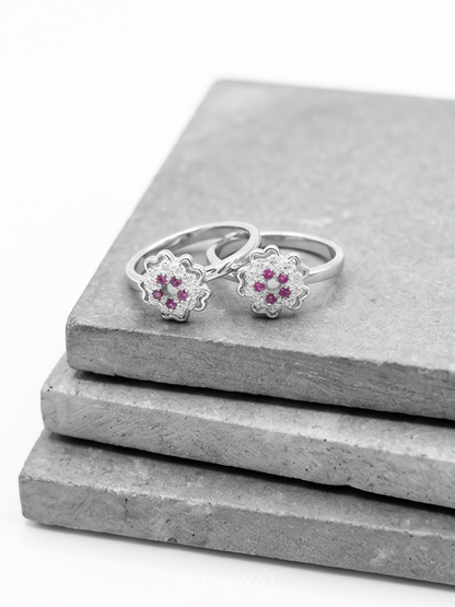 Rosélla Bloom Toe Rings