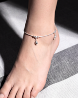 Luna Drop Charm Anklet