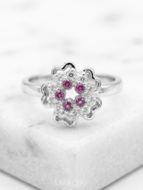 Eklavya Rosélla Bloom Toe Rings — catalog image 5