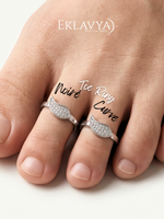 Noiré Curve Toe Rings