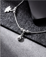 Eklavya Luna Drop Charm Anklet — catalog image 3