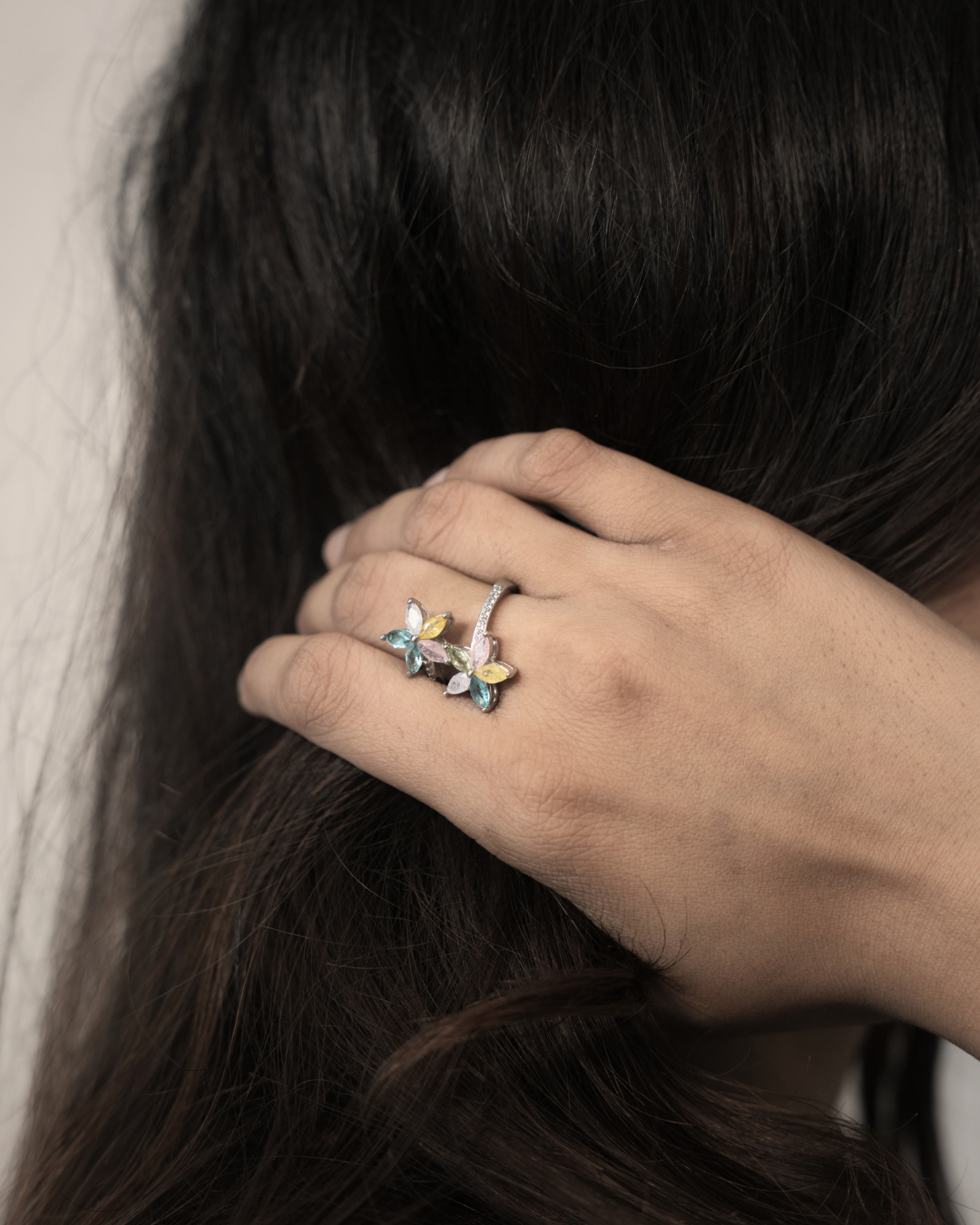 Eklavya Floranova Bloom Ring — catalog image 3