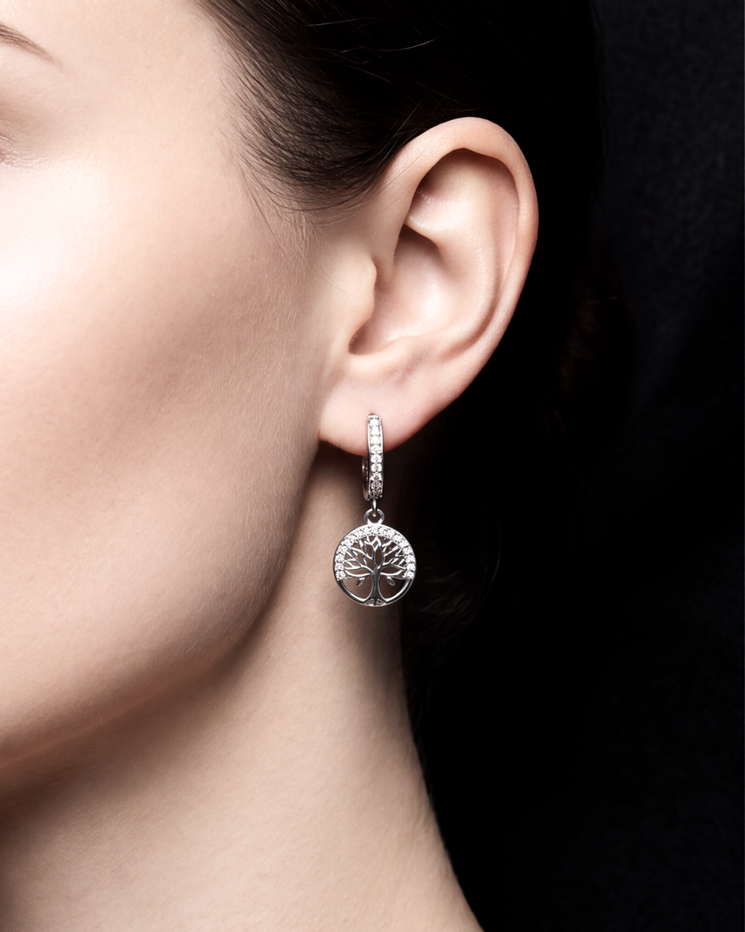 Tree of Life Charm Baali Earrings