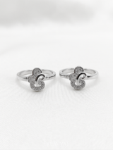 Eklavya Élanique Twist Toe Rings — catalog image 5