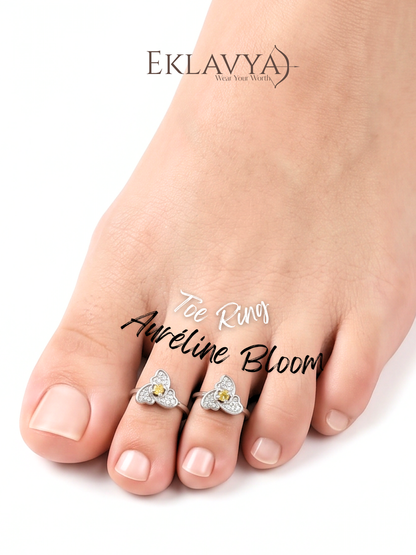 Auréline Bloom Toe Rings