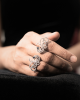 Royal Arabesque Ring — 1-of-1 in 925 sterling silver