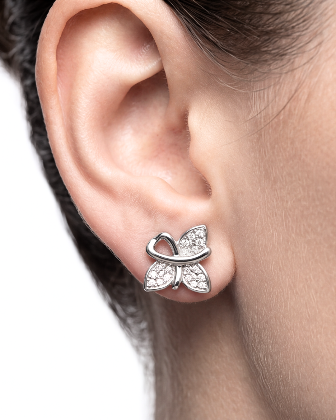 Papillon Spark Stud Earrings
