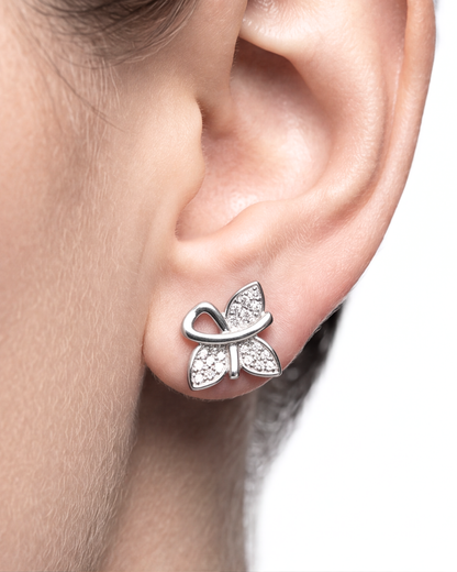 Papillon Spark Stud Earrings