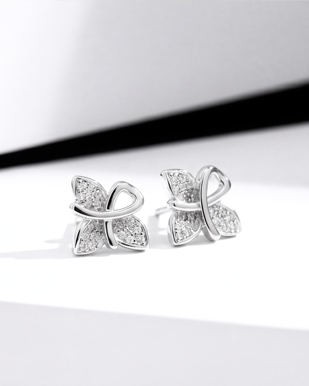 Papillon Spark Stud Earrings