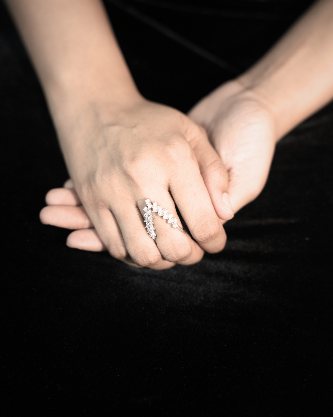 Silver Open Wrap Ring for Women — 925 Sterling Silver | Eklavya Silver