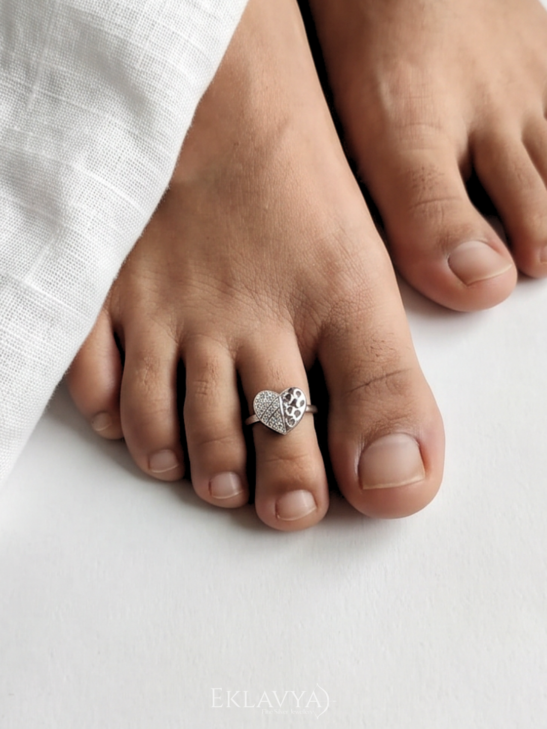 Celestia Orbit Toe Rings