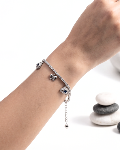 Élysian Charm Tennis Bracelet