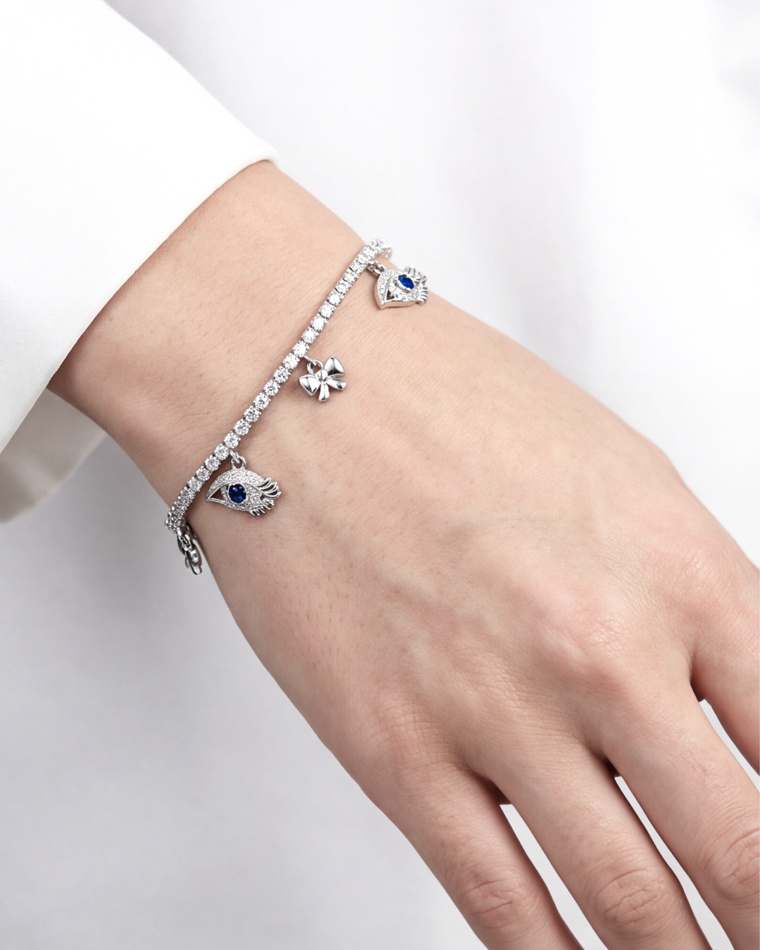 Élysian Charm Tennis Bracelet