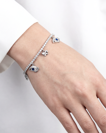 Élysian Charm Tennis Bracelet
