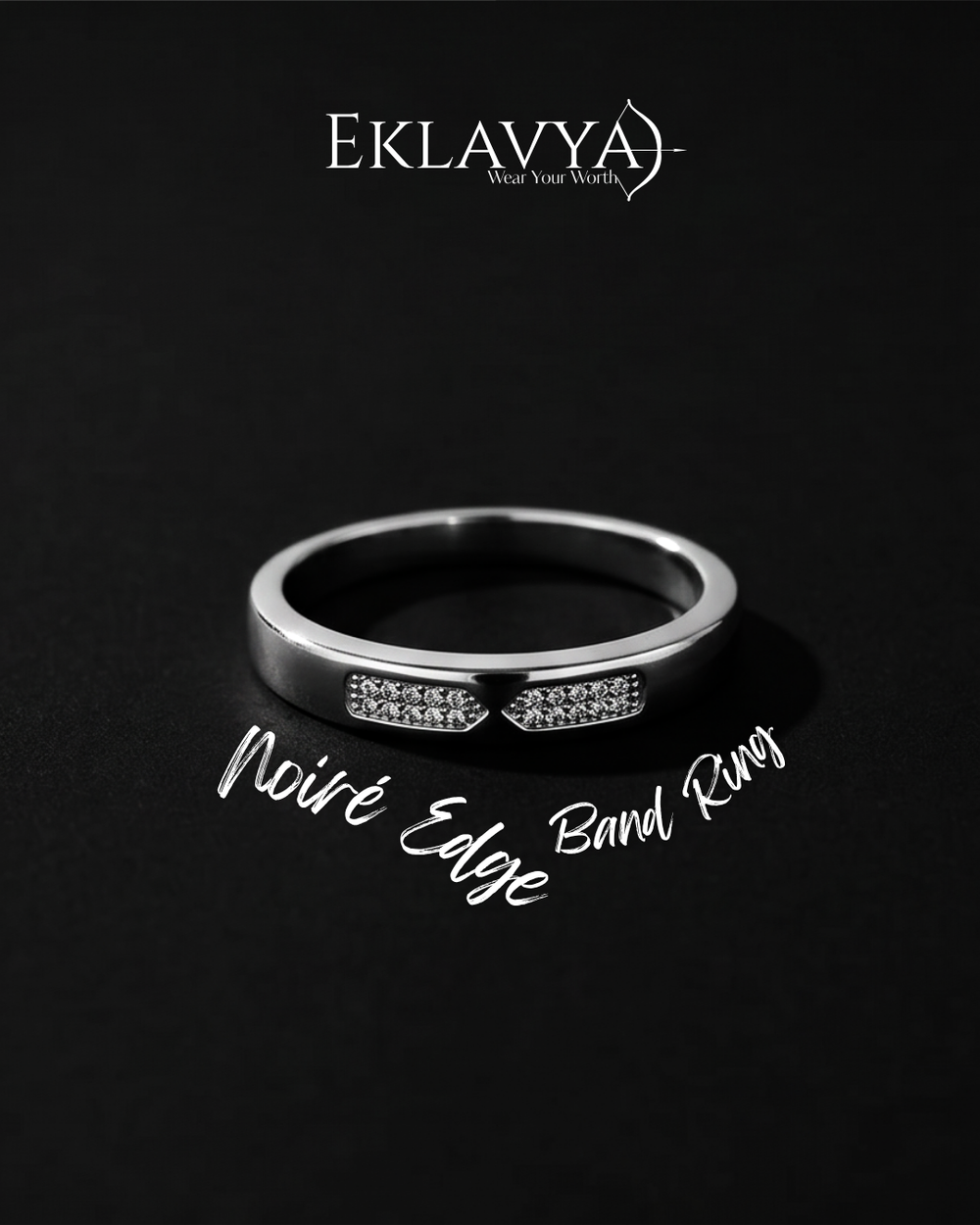 Noire Edge Band Ring