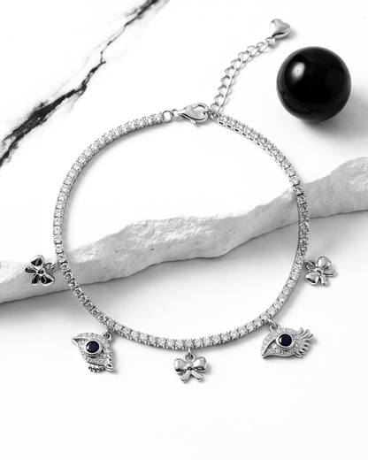 Élysian Charm Tennis Bracelet