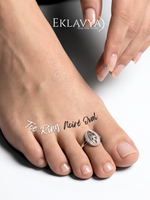 Noiré Oval Toe Rings