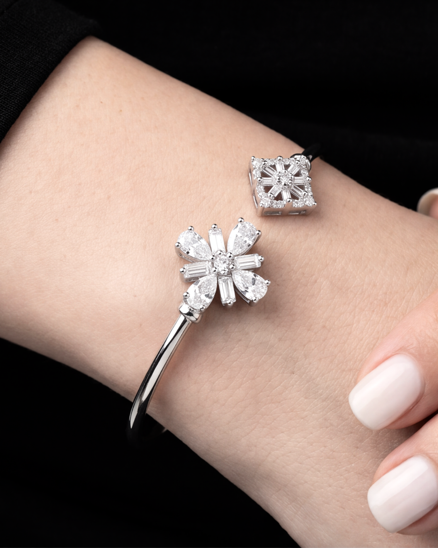 Fleur Royale Open Cuff Bracelet [1-of-1 Ed.]
