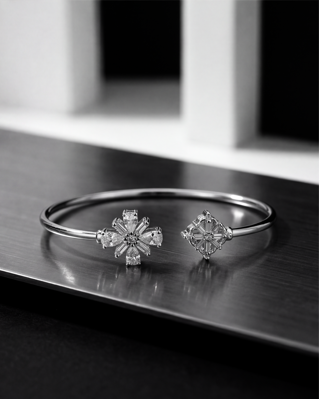 Fleur Royale Open Cuff Bracelet [1-of-1 Ed.]