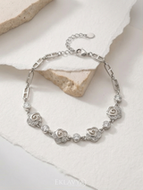 Eklavya Bloom Floral Link Bracelet — catalog image 1