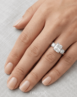 Eklavya Aspect Three Stone Ring — catalog image 2