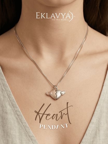 Dualtone Heart Pendant