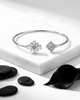 Eklavya Fleur Royale Open Cuff Bracelet — catalog image 4