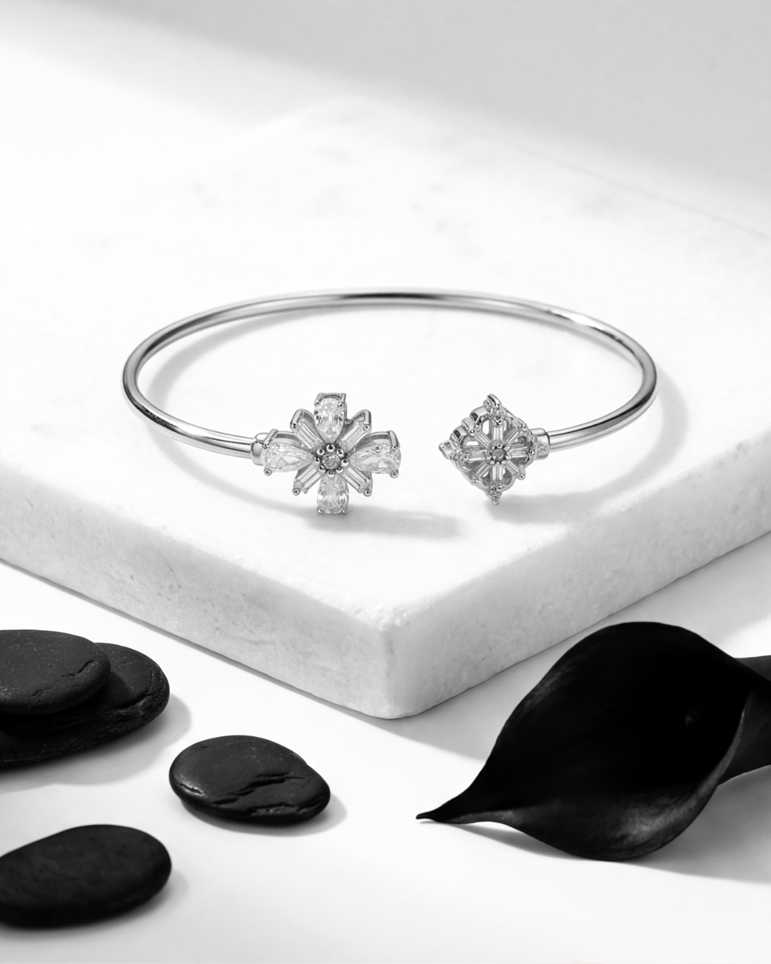 Fleur Royale Open Cuff Bracelet [1-of-1 Ed.]