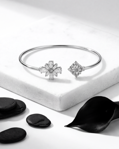 Fleur Royale Open Cuff Bracelet [1-of-1 Ed.]