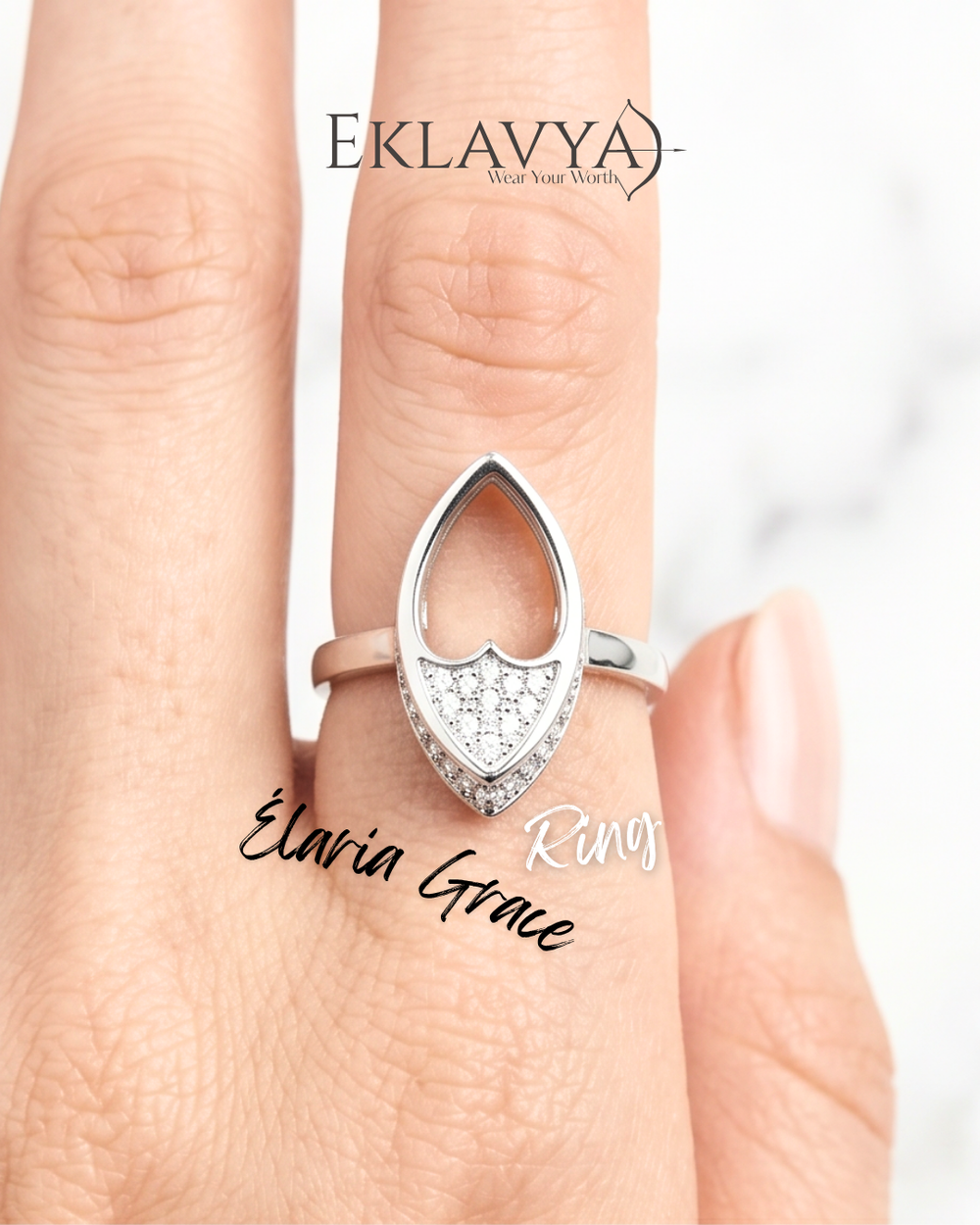Elaria Grace Marquise Ring