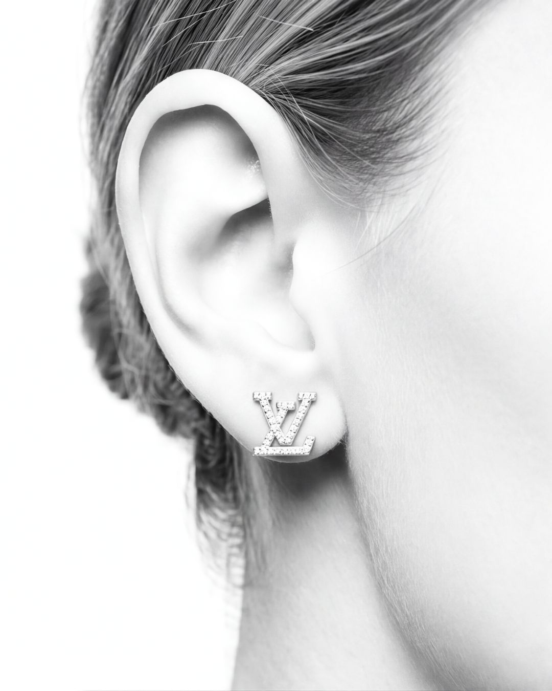 LV Stud Earrings
