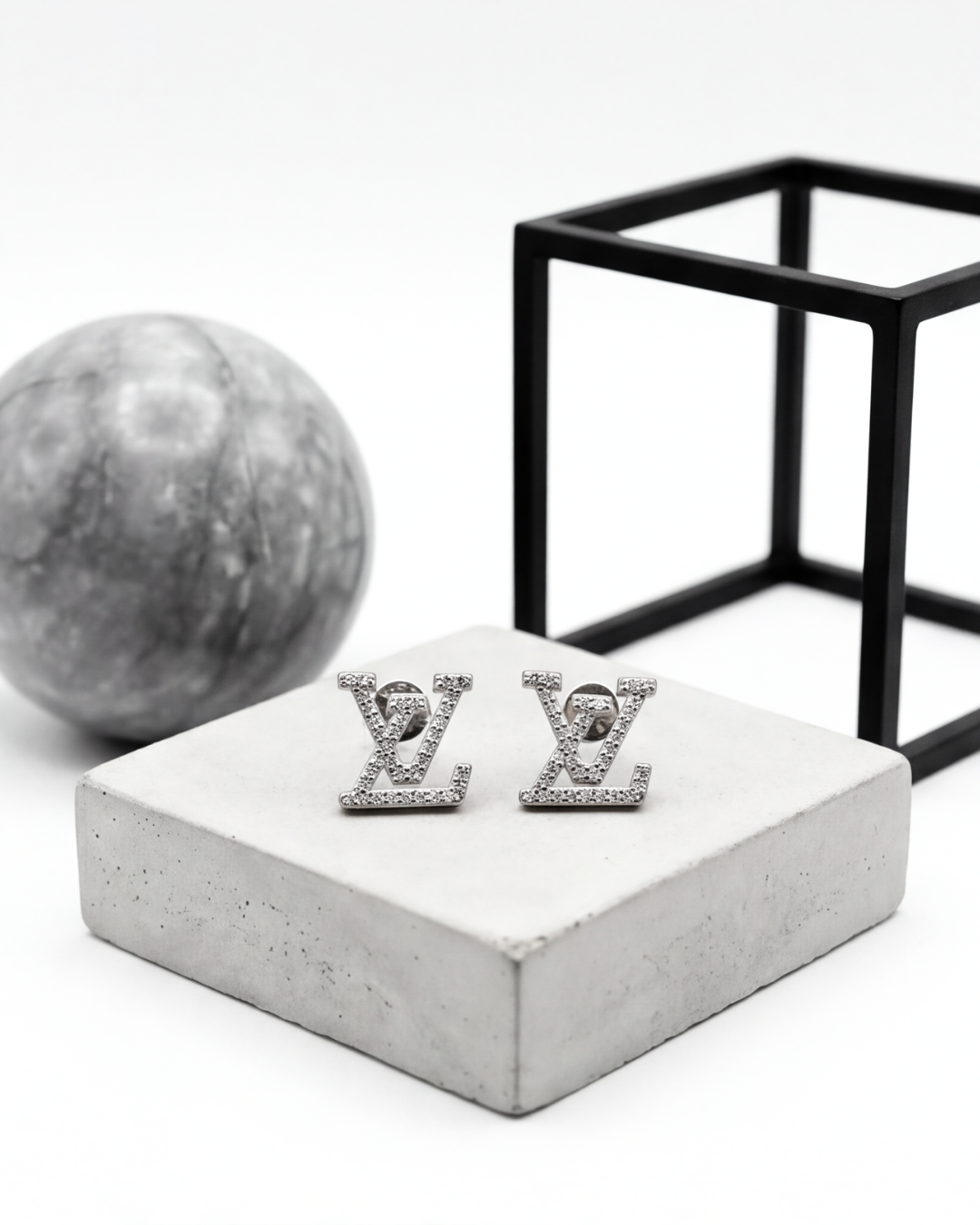 LV Stud Earrings
