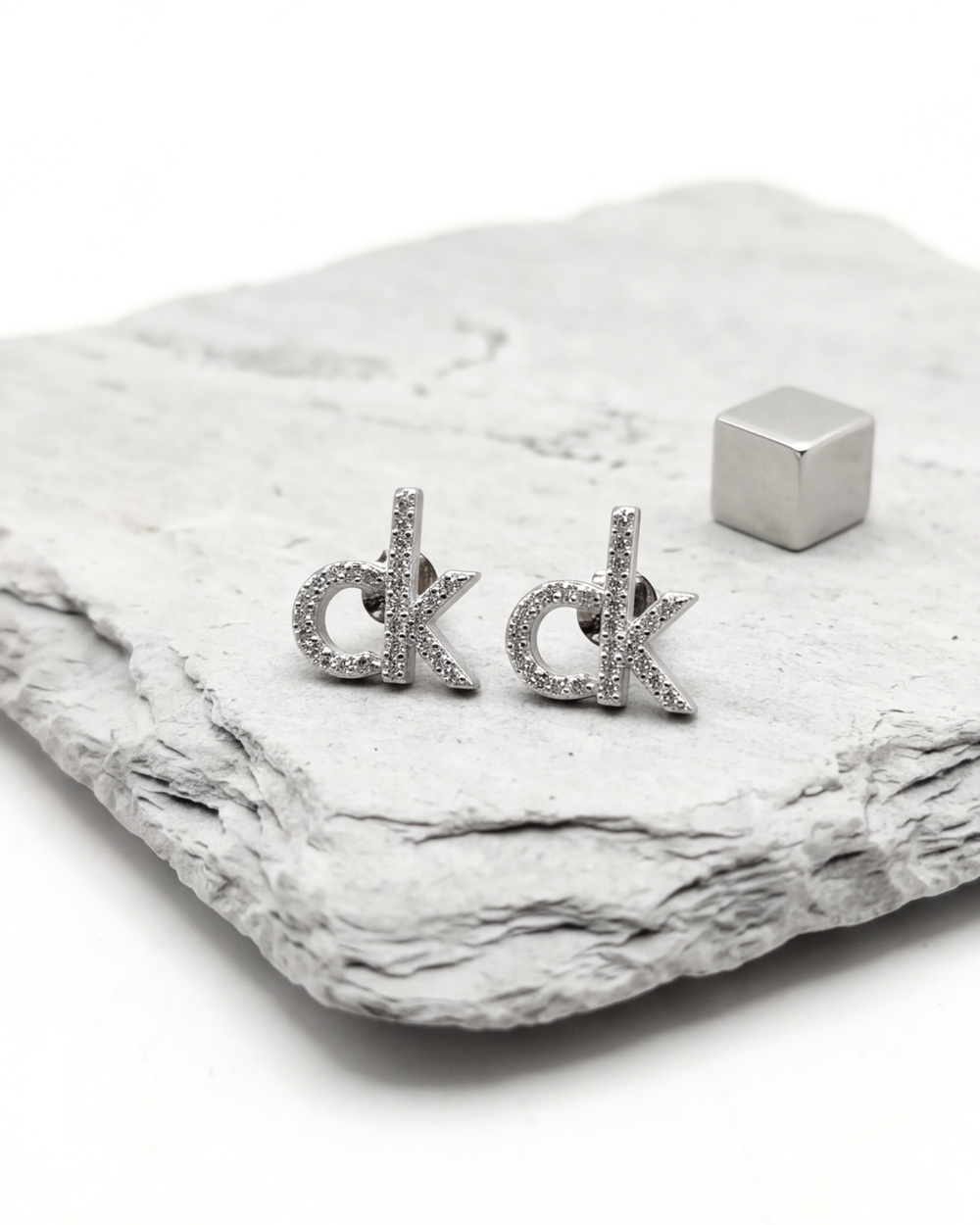 Signature Pavé Stud Earrings