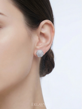 Eklavya Bloom Floral Stud Earrings — catalog image 7